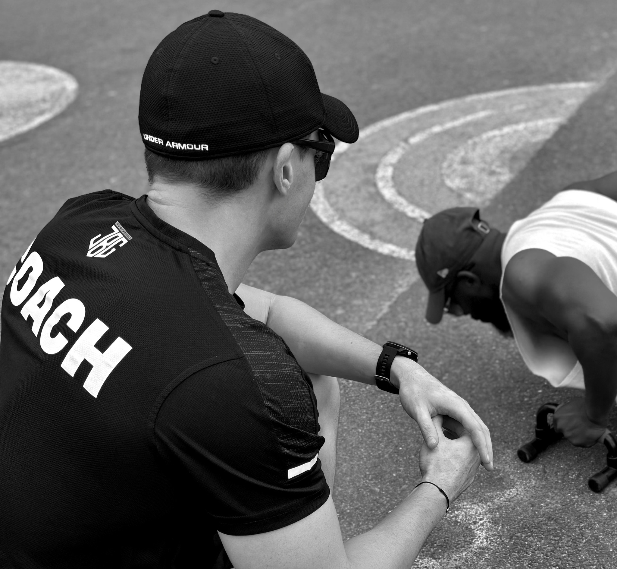 Coach JBG Performance encadrant un client en séance
